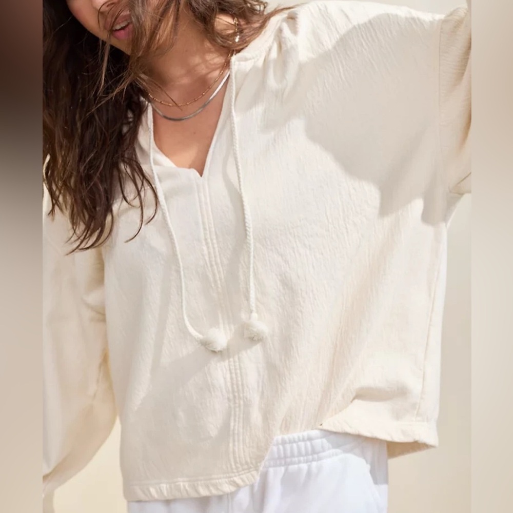 EUC Aerie Easy Street Oversized Sweatshirt XL - Picture 2 of 8